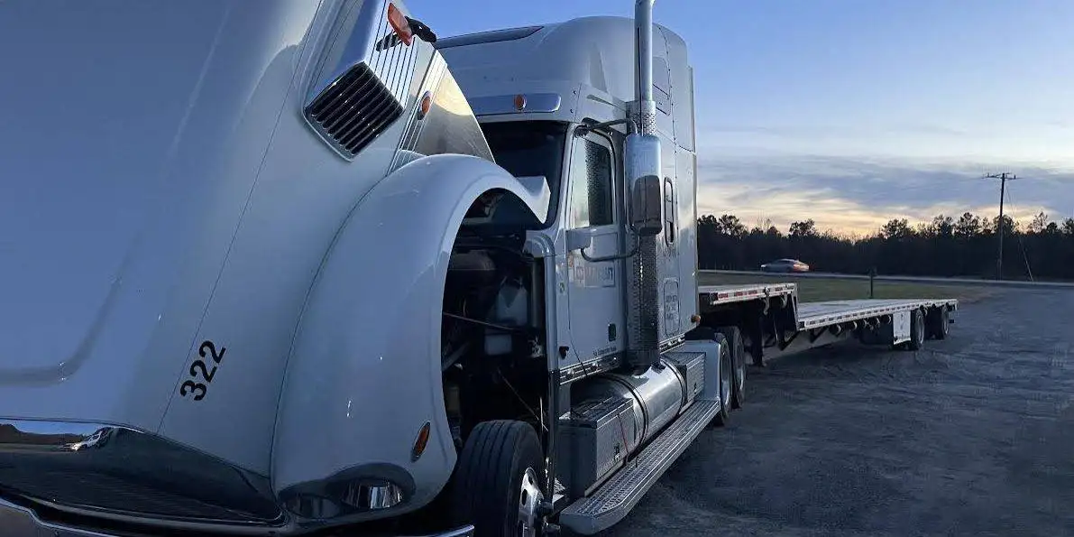 US Dot inspection truck